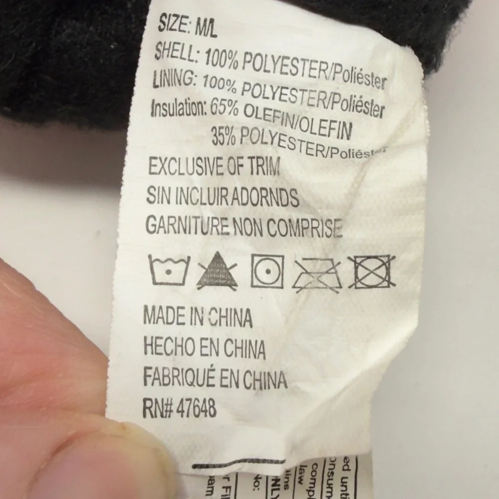 Joe Fresh Pink Waterproof Winter Gloves‎ 3M Thinsulate Insulated Kids Size M/L